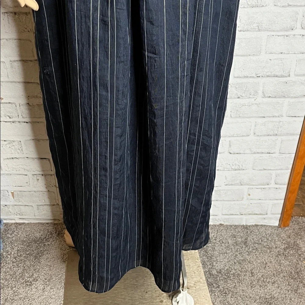 Vince drapey stripe shirtdress - Picture 12 of 12